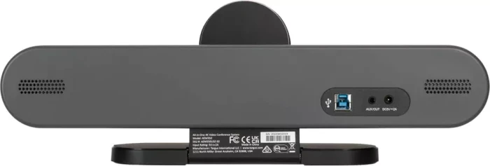 Targus AiO 4K Videokonferenzsystem, inkl. Typ F Netzteil, Videobar, EU