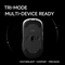 Mchose L7 Pro 8K Lightweight Wireless Gaming Mouse, weiß, USB/Bluetooth Vorschaubild