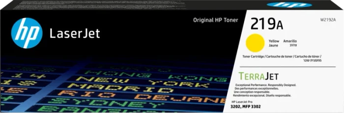 HP W2192A Nr. 219A gelb, 1200 Seiten Image