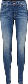 Vero Moda Lux Mid Slim Jeans medium blue denim (Damen)