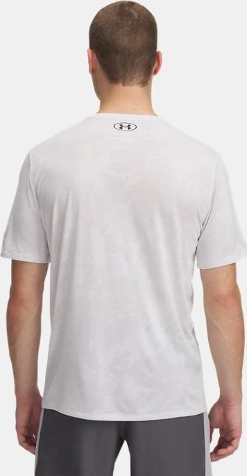 Under Armour Tech Vent Jacquard Funktionsshirt kurzarm distant gray/black (Herren)