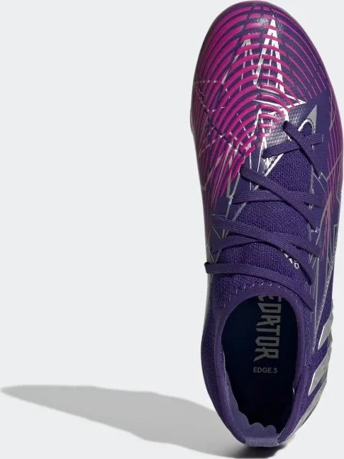 adidas Predator Edge.3 FG team colleg purple/silver metallic/team shock pink (Junior)