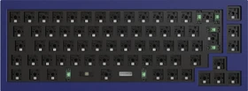 Keychron Q2 QMK Custom, 65% Layout, Barebone Tastatur, Navy Blue, ISO