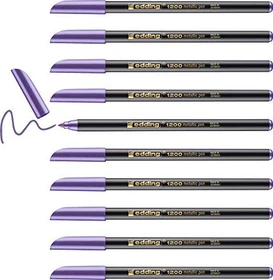 edding 1200 metallic violett, 10er-Pack