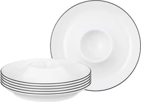 Seltmann Weiden Lido Black Line 10826 Eierbecher mit Ablage