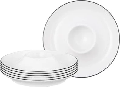 Seltmann Weiden Lido Black Line 10826 Eierbecher mit Ablage