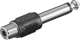 goobay 6.3mm Klinke/Cinch Mono Adapter (11118)
