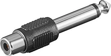 goobay 6.3mm Klinke/Cinch Mono Adapter