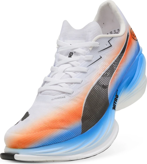 Puma Fast-R Nitro Elite 3 Ekiden puma white/heat fire/puma black (Herren)