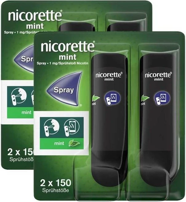 Kenvue Nicorette Mint 1mg Spray, 4 Stück