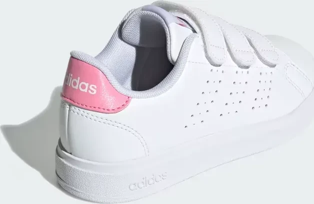 adidas Advantage Base 2.0 cloud white/bliss pink/core black (Junior)