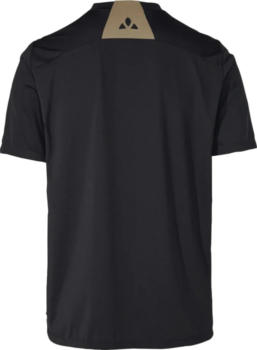 Vaude Qimsa Logo Funktionsshirt kurzarm schwarz (Herren)