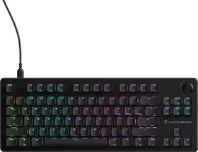 Turtle Beach Vulcan II TKL, schwarz, LEDs RGB, TITAN Mechanical Linear, USB, US (TBK-2003-01-US)