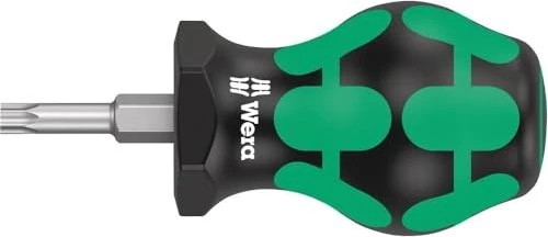 Wera Kraftform Plus Serie 300 367 Stubby Torx Schraubendreher, T25x25mm