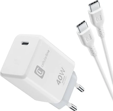Cellularline 40W USB-C ACH Kit weiß