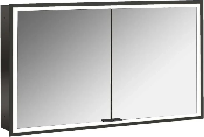 Emco Prime Facelift LED-Lichtspiegelschrank 120cm, 2 Türen, Unterputzmodell