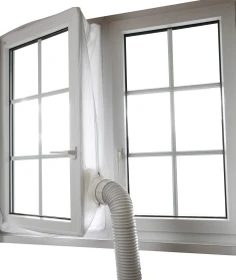 Sonnenkönig Fensterkit Fensterabdichtung für mobile Klimageräte, 4m