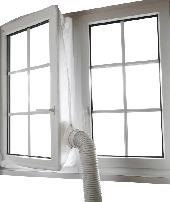 Sonnenkönig Fensterkit Fensterabdichtung für mobile Klimageräte, 4m