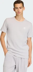 adidas Trefoil Essentials Waffle T-Shirt kurzarm grey two (Herren)
