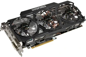 GIGABYTE Radeon R9 290X Windforce 3X OC, 4GB GDDR5, 2x DVI, HDMI, DP