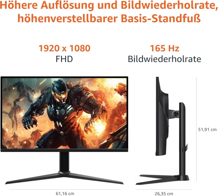 AmazonBasics Gaming Monitor, 27"