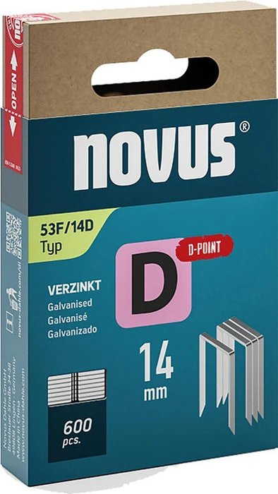Novus Typ 53 F Tacker-Klammern