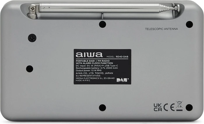 Aiwa RD-40 DAB silber