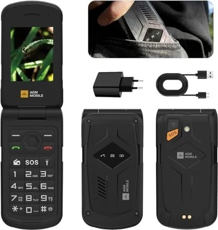 AGM M10 4G schwarz