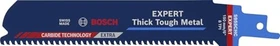 Bosch Professional EXPERT S955CHC Thick Tough Metal Säbelsägeblatt 8TPI, 150x1.25mm, 3 Stück