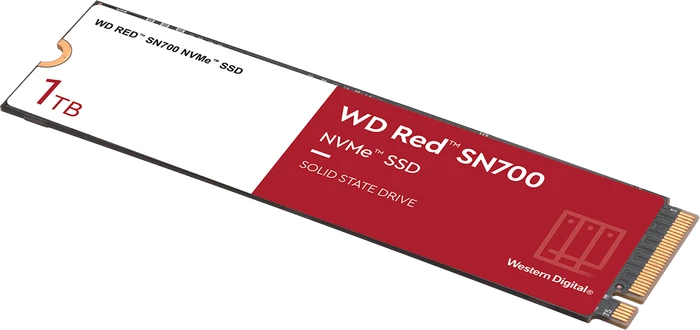 Western Digital Red SN700 NVMe NAS SSD - 1DWPD 1TB, M.2 2280 / M-Key / PCIe 3.0 x4