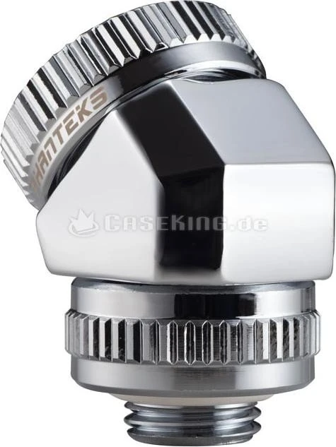 Phanteks Glacier G1/4" Rohranschluss 45° 16mm chrome