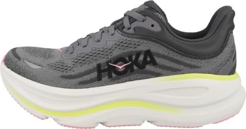 Hoka Bondi 9 charcoal grey/grey skies (Damen)