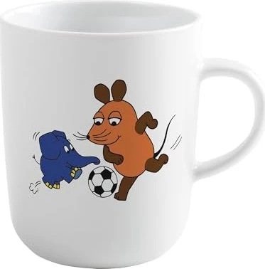 Kahla DieMaus Becher Fußball 8.5cm