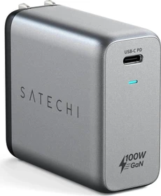 Satechi 100W USB-C PD Wall Charger silber