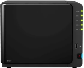Synology DiskStation DS414 8TB, 1GB RAM, 2x RJ-45 1000Base-T, 2x USB-A 3.0