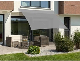 Schneider Teneriffa Sonnensegel 360x360cm silbergrau