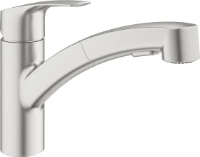 Grohe Eurosmart Einhand-Spültischbatterie 1/2" supersteel