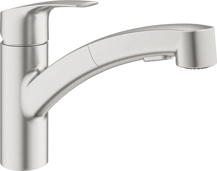 Grohe Eurosmart Einhand-Spültischbatterie 1/2" supersteel