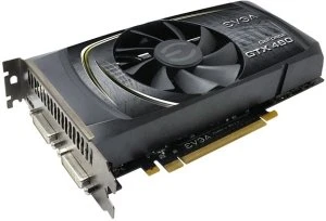 EVGA GeForce GTX 460 Superclocked v2, 1GB GDDR5, 2x DVI, Mini HDMI