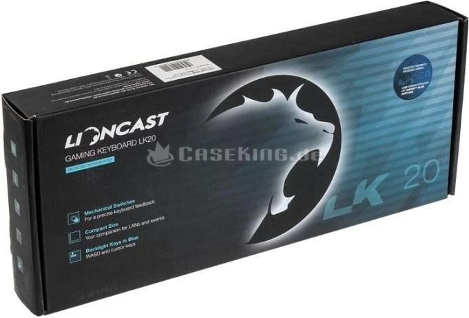 Lioncast LK20, MX BROWN, USB, DE