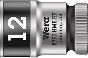 Wera 8790 HMB HF Zyklop Außensechskant Steckschlüssel 3/8", 12x29mm