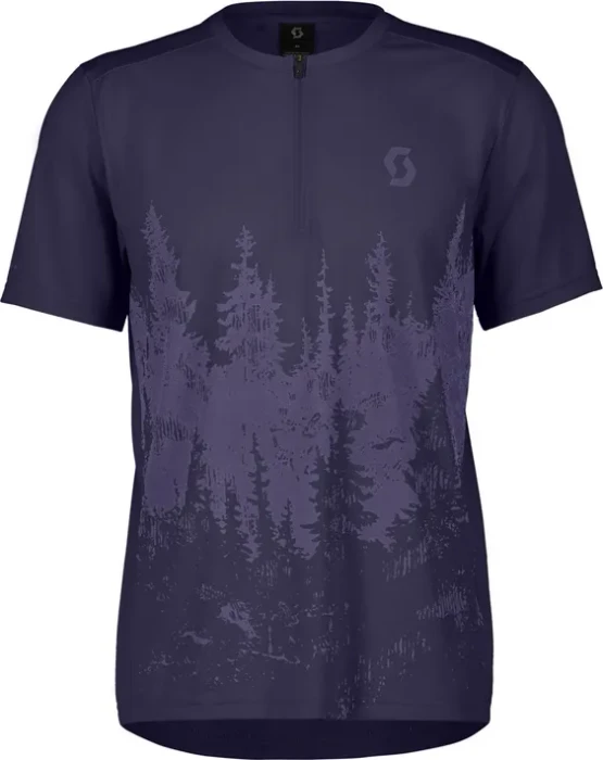 Scott Trail Flow Zip Trikot kurzarm (Herren)