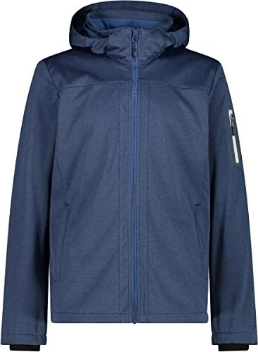 CMP Light Softshell Melange Funktionsjacke blue melange/dusty blue (Herren)