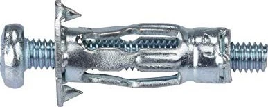 fischer HM 5x52 S K Hohlraum-Metalldübel Schrauben/Dübel-Sortiment, 4 Stück