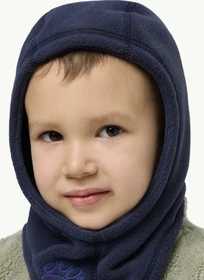 Jack Wolfskin Fleece Sturmhaube night blue (Junior)