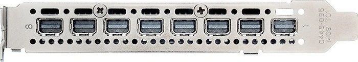 PNY NVS 810 + DisplayPort-Adapter, 2x 2GB DDR3, 8x mDP