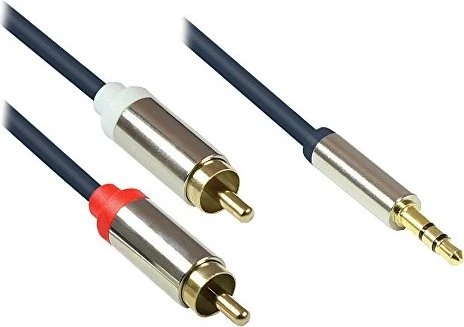 Good Connections 3.5mm Klinke/Composite Audio Kabel 3m