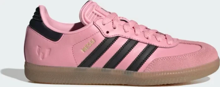 adidas Samba Messi light pink/core black/gum (Junior)