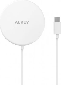 Aukey Aircore Magnetic Qi Certified Wireless Charger 15W schwarz