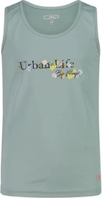 CMP Grafik Funktionsshirt ärmellos jade (Junior)